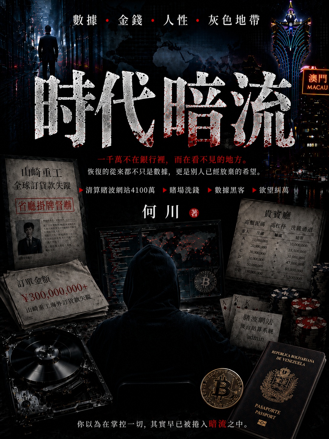 Cover of 時代暗流 by 何川